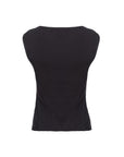 PINKO Black Nylon T-Shirt