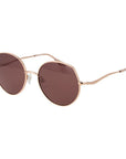 Trussardi Gold Metal Sunglasses