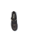 Miu Miu Brown Calf Leather Bos Taurus Slip-On Loafers