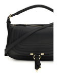 Chloé Black Calf Leather Bos Taurus Shoulder Bag