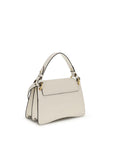 Coccinelle Beige Calf Leather Bos Taurus Shoulder Bag