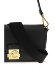 Coccinelle Black Calf Leather Bos Taurus Shoulder Bag
