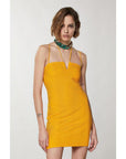 Patrizia Pepe Orange Polyester Casual Dress