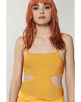 Patrizia Pepe Orange Viscose Tank Tops