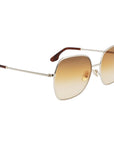 Victoria Beckham Gold Metal Sunglasses