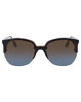 Victoria Beckham Black Acetate Sunglasses