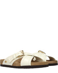 Valentino Garavani Beige Leather Slippers