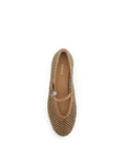 LE SILLA Brown Nylon Ballet Flats