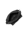 Michael Kors Black Canvas Crossbody Bag