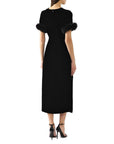 Fendi Black Viscose Cocktail Dress