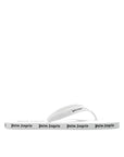 Palm Angels White Rubber Slides