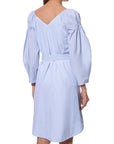 Stella McCartney Blue Cotton Casual Dress