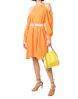 Stella McCartney Orange Viscose Casual Dress