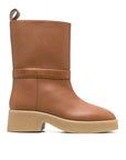 Stella McCartney Brown Polyethylene Ankle Boots