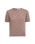 Balenciaga Brown Cotton Tank Tops