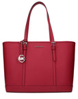 Michael Kors Red Leather Shoulder Bag