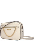 Michael Kors Beige Leather Crossbody Bag