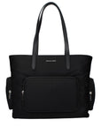 Michael Kors Black Fabric Shoulder Bag