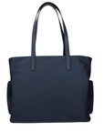 Michael Kors Blue Fabric Shoulder Bag
