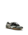 Miu Miu Gray Recycled Polyester Athletic Sneakers