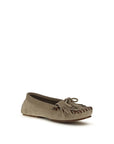 Paris Texas Gray Calf Leather Bos Taurus Moccassin