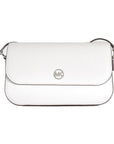 Michael Kors White Leather Crossbody Bag