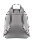 Michael Kors Gray Leather Backpack