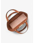 Michael Kors Brown Leather Tote Bag