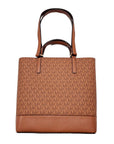 Michael Kors Brown Leather Tote Bag