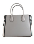 Michael Kors Gray Leather Handbag