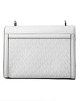 Michael Kors White Canvas Crossbody Bag