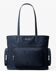 Michael Kors Blue Nylon Tote Bag