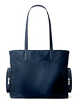 Michael Kors Blue Nylon Tote Bag