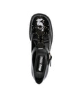 Miu Miu Black Calfskin Flats