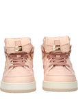 Fendi Pink Nylon High Top Sneakers