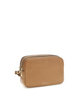 Michael Kors Brown Calf Leather Bos Taurus Shoulder Bag