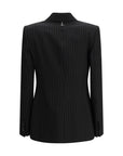 Alexander McQueen Black Wool Blazer
