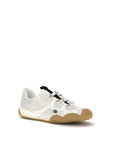 Valentino Garavani White Calf Leather Bos Taurus Athletic Sneakers