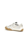 Valentino Garavani White Calf Leather Bos Taurus Athletic Sneakers