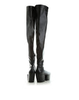 Prada Black Calfskin Over The Knee