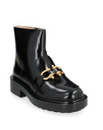 Bottega Veneta Black Calfskin Ankle Boots
