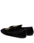 Miu Miu Black Fabric Ballet Flats