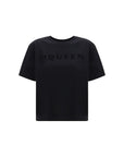 Alexander McQueen Black Cotton T-Shirt
