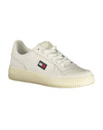 Tommy Hilfiger Bianco Polyurethane Women Sneaker