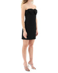 Saint Laurent Black Acetate Cocktail Dress
