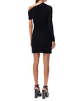 Saint Laurent Black Viscose Casual Dress