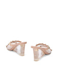Valentino Garavani Beige Leather Mules