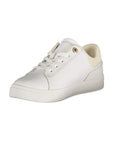 Tommy Hilfiger Bianco Polyurethane Women Sneaker