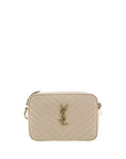 Saint Laurent Beige Calf Leather Bos Taurus Shoulder Bag