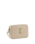 Saint Laurent Beige Calf Leather Bos Taurus Shoulder Bag